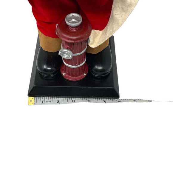 Fireman Santa Fire Hose Hydrant Christmas Firefighter Decor - Picture 10 of 13